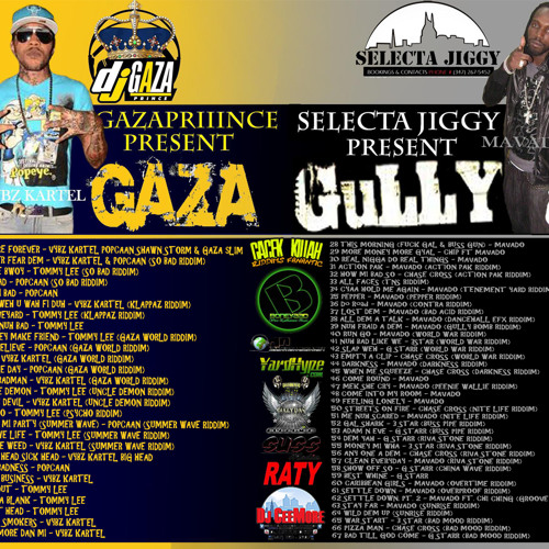 DJ GAZAPRIIINCE (GAZA) SELECTA JIGGY (GULLY) MIXTAPE ONE TRACK