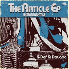K-Def & Da Capo - The Article EP (Instrumental Sampler Snippets)