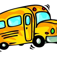 I go to school by bus