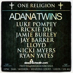 ONE RELIGION [ Annexe Mix ] | Boxing Day 2012 @ Mission | mixed by Ryan Yates