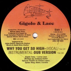 Gigolo Tony & Lacey Lace - Why You Get So High (1985)