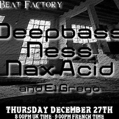 Dark Beat Factory #041 - Nax Acid - Ness - Deepbass - El Grego