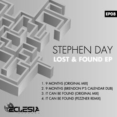 Stephan Day - 9 months (Brendon P's calendar dub) (Eclesia Records) (clip)