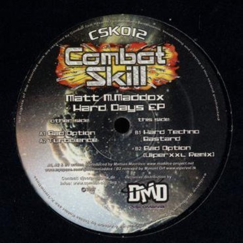 [CSK012] - (B2) Matt M.Maddox - Bad Option (ViperXXL Remix)
