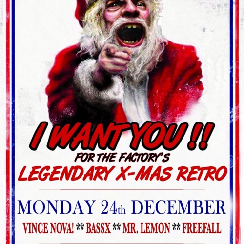 FreeFall at The Factory - Retro XMas - 24 December 2012