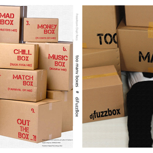 Stream FreeAtom Listen to TOO MANY BOXES (digital audio album mixed