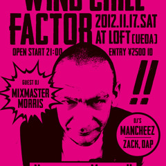wind chill factor@ueda loft 2012.11.17