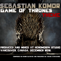 Game Of Thrones theme  - EDM - Industrial version by Sebastian Komor