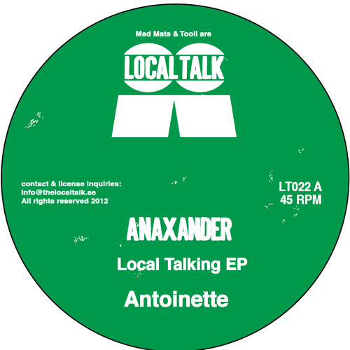 Anaxander - Antoinette (LT022, Side A)