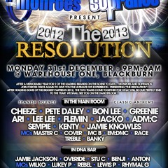 DJ Kenty (MONROES & SOPRANOS ''The Resolution'' NYE 2012) Promo CD
