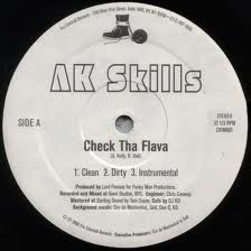 Thursday's Tribute To The 90's AK Skills "Check Tha Flava" Hip Hop Remix