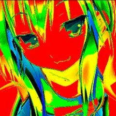 Konata washes her hair in PCP while I play moderately fitting music