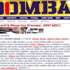 Iscream Podcast Radio Spin 24.9.2009