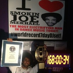 #THECHAMPISHERE! Celebrating my #worldrecord7dayDJset!