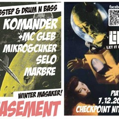 Mc Gleb & Komander Ground - Live Show ( Nitra / 2012 / Basement "winter masaker" )