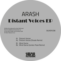 Arash - Distant Voices EP [Silver Network] - 12" / Digital