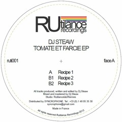 Dj Steaw - Tomate & Farci EP - ruti001