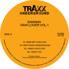 TU005 // Samann - Raw Lover Vol. 1