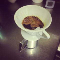 Brewing Blue Bottle Coffee