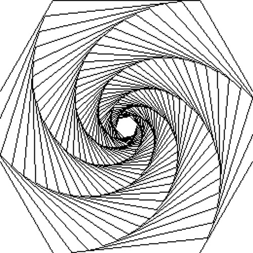 Объемная спираль рисунок