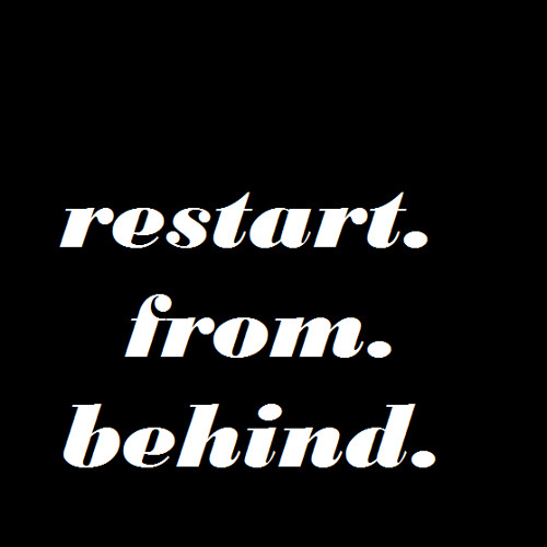 Restart from behind-Set. by baktus / tracklist added.