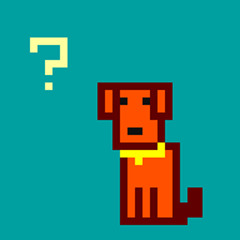 Bark at suspicious man(DOG)