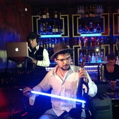 Live at Buddha Bar London with Moon on electric violin-5-01-2013