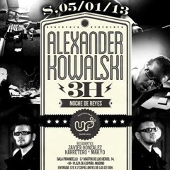 Alexander Kowalski DJ-Set at Up Madrid 05.01.2013