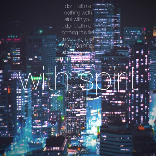 With Spirit