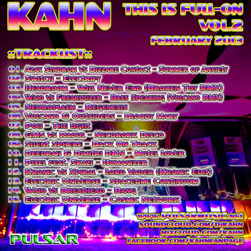 KAHN - This Is Full-On Vol.2 - February 2013