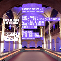 Boys Noize Boiler Room x House of Vans Berlin DJ Set