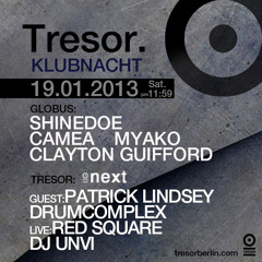 Drumcomplex @ Tresor / Berlin 19.01.2013 Part 2