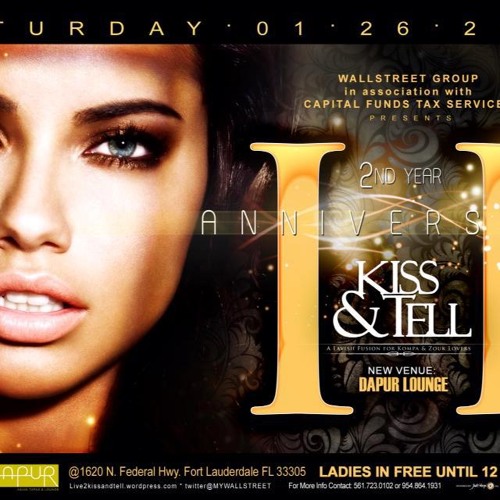 ZOUK & KOMPA MIX BY TEDDYMIX FOR KISS & TELL 01.26.13 @ DAPUR LOUNGE