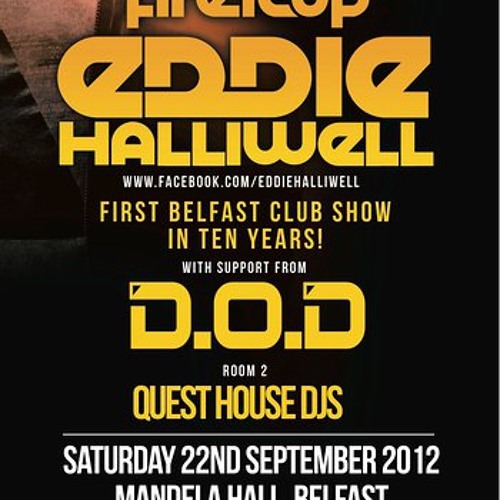 Eddie Halliwell - Live at Fire It Up, Belfast - 22.09.2012