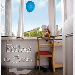 Balloons At The Window - Drawing