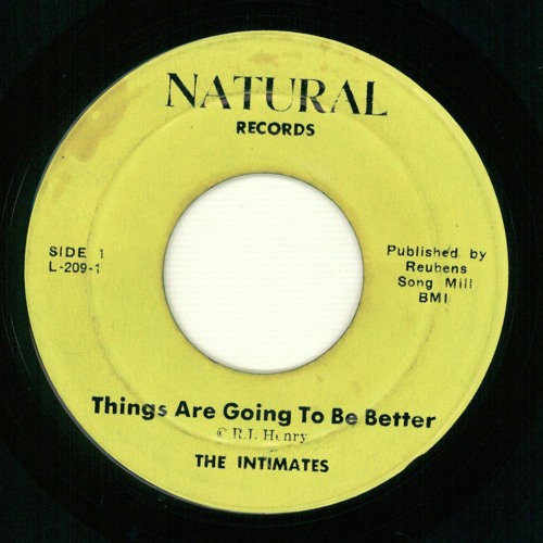 Intimates Things Are Going To Be Better (Natural)