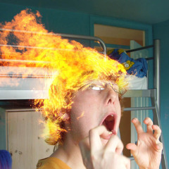 on fire!