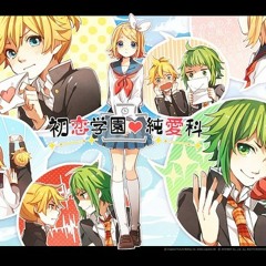 First Love Academy . School of True Love - Len, Rin, and Gumi