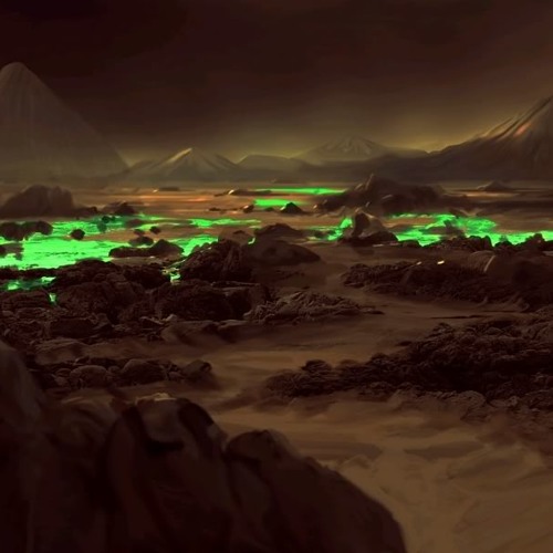 Argus effekt glowing wasteland.