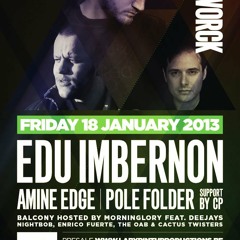 Edu Imbernon live @ Cafe D'Anvers, Antwerp. 18th jan 2013