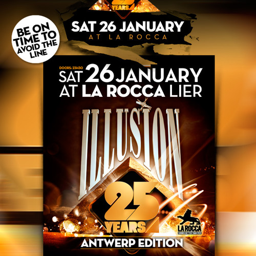 Dj David Dm @25 Years Illusion(Backstage La Rocca)26.01.2013