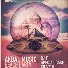 Akbal Music podcast 01- DJ T. live @ Akbal Music beach party_BPM Festival 2013