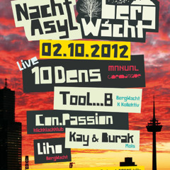 10dens Live @ BergWacht Artheater Cologne 02.10.2012