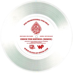 Lord Finesse - Check The Method (Remix) (Wax Poetics Japan Flexi-disc)