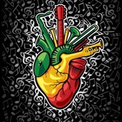The Reggae heart beat