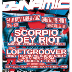 DJ Sten and MC Lox &Tidsy - Dynamic @ hendre hall, Bangor, N.Wales