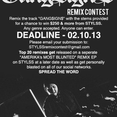 Gangsigns-GANG$IGN$ (Shake it Maschine & Mr.Pigman Remix) #1 winner of the remix contest!