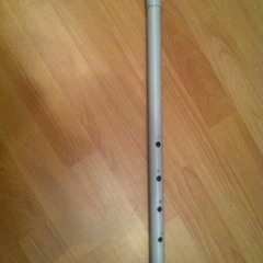 Lol - Test with 2,60€ selfmade PVC-Shakuhachi