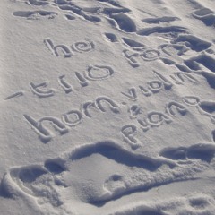 Trio for Piano, Violin and Horn in D Major