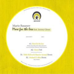 Mario Basanov feat. Jeremy Glenn - More for The Less (Mario Dub) 12''